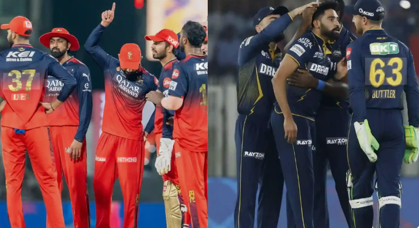 Royal Challengers Bengaluru Vs Gujarat Titans Timeline