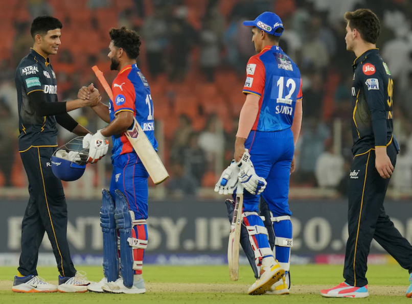 Delhi Capitals Vs Gujarat Titans Timeline