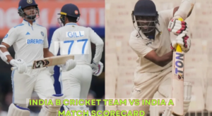 India B Cricket Team Vs India A Cricket Team Match Scorecard